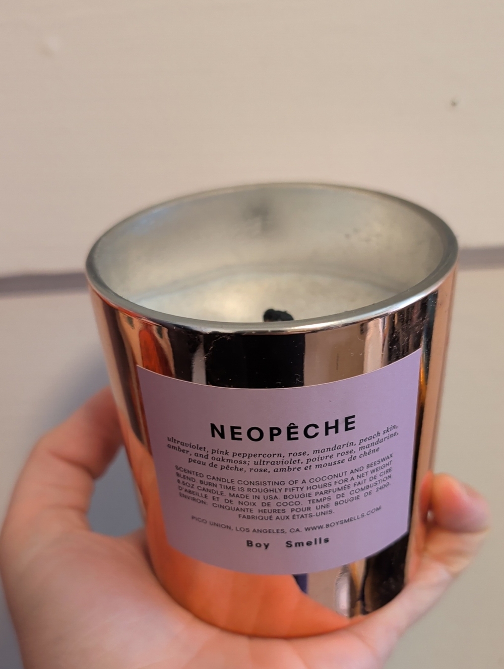 Boy Smells Neopêche Scented Candle Discontinued Scent